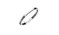 Bracciale Bikkembergs Uomo Classic in Acciaio Diamante CLAB03WB - CLAB03WB
